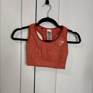 Gymshark Small Orange Sports Bra